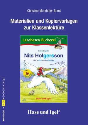 Nils Holgersson / Silbenhilfe Begleitmaterial de Christina Mahrhofer-Bernt