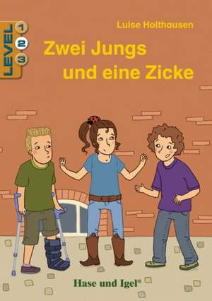 Zwei Jungs und eine Zicke / Level 2. Schulausgabe de Luise Holthausen