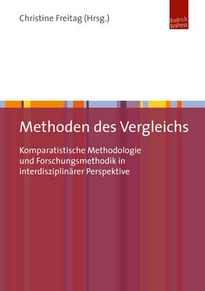 Methoden des Vergleichs de Christine Freitag