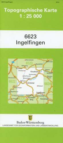 Ingelfingen 1 : 25 000