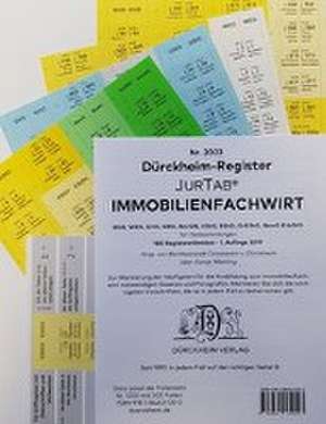 DürckheimRegister® IMMOBILIENFACHWIRT Griffregister (2023) de Constantin Dürckheim