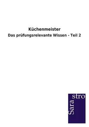 Küchenmeister de Sarastro Verlag