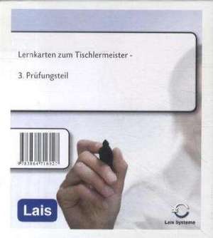 Lernkarten zum Tischlermeister