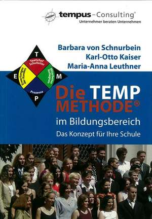 Die Temp-Methode® im Bildungsbereich de Barbara von Schnurbein