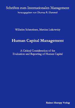 Human Capital Management de Wilhelm Schmeisser