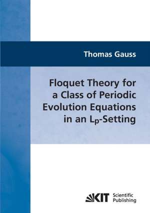 Floquet Theory for a Class of Periodic Evolution Equations in an Lp-Setting de Thomas Gauss