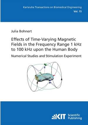 Effects of Time-Varying Magnetic Fields in the Frequency Range 1 kHz to 100 kHz upon the Human Body : Numerical Studies and Stimulation Experiment de Julia Bohnert