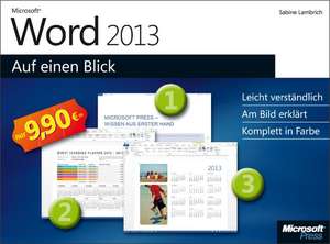 Microsoft Word 2013 auf einen Blick de Sabine Lambrich