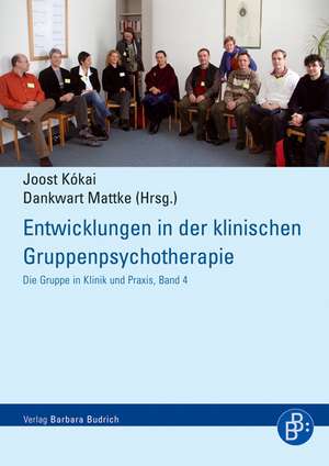 Entwicklungen in der klinischen Gruppenpsychotherapie de Joost Kokai