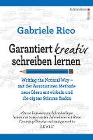 Garantiert kreativ schreiben lernen de Gabriele Rico