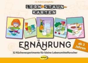 Lern+Staun-Karten: Ernährung de Astrid Laimighofer