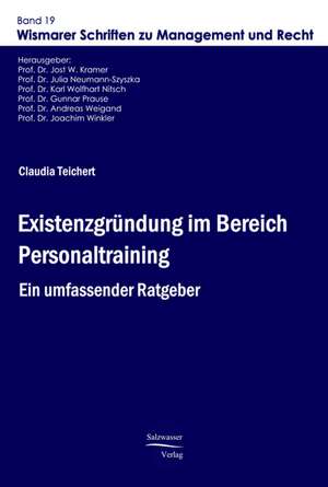 Existenzgründung im Bereich Personaltraining de Claudia Teichert