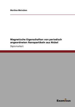 Magnetische Eigenschaften von periodisch angeordneten Nanopartikeln aus Nickel de Martina Meincken