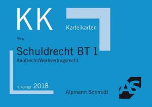 Karteikarten Schuldrecht BT 1 de Tobias Wirtz