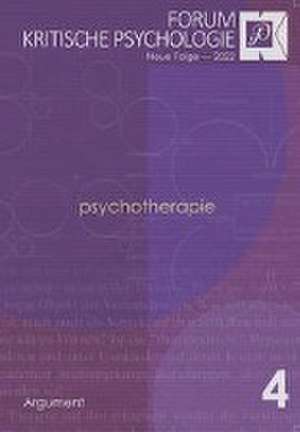 Forum Kritische Psychologie / Psychotherapie