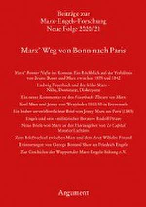 Marx' Weg von Bonn nach Paris de Rolf Hecker