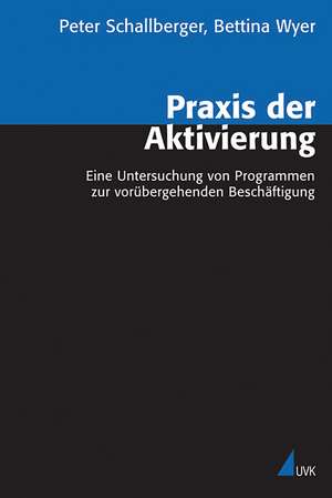 Praxis der Aktivierung de Peter Schallberger