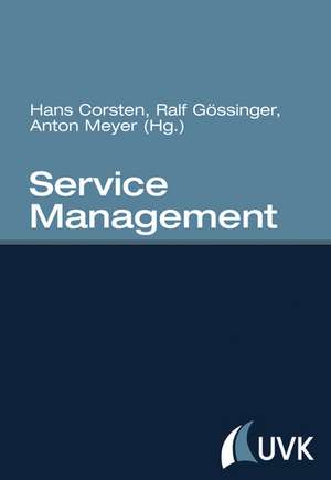 Service Management de Hans Corsten