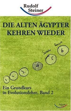 Die alten Ägypter kehren wieder de Rudolf Steiner