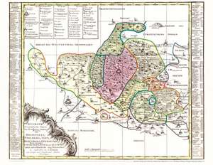 Historische Karte: Grafschaft STOLBERG 1757 (Plano). Mit den Ämtern Hohnstein, Stolberg, Hayn, Bärenrode (Berenroda), Ebersburg, Wolfsberg, Uftrungen, Roßla und Questenberg de Peter (der Jüngere) Schenk