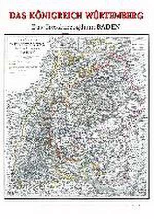 Historische Karte: Königreich Würtemberg, 1864 (plano) de Carl Graefe