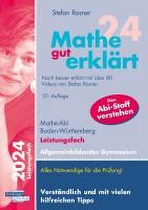 Mathe gut erklärt 2024 Leistungsfach Baden-Württemberg Gymnasium de Stefan Rosner