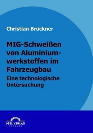 MIG-Schwei En Von Aluminiumwerkstoffen Im Fahrzeugbau: Die Zielgruppe Der Ortsans Ssigen Im Fokus Von "Be Berlin" de Christian Brückner