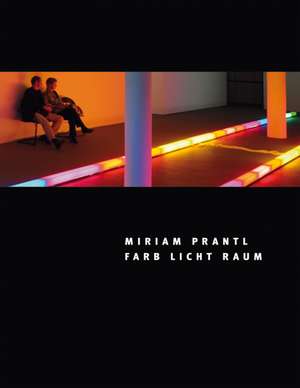 Miriam Prantl - Farb Licht Raum de Christoph Bauer