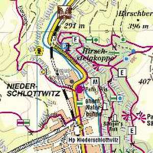 Müglitztal. Liebstadt und Umgebung 1:20 000