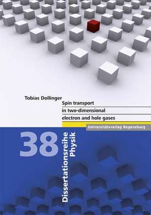 Spin Transport in Two-Dimensional Electron and Hole Gases: Les Ecrits D'Une Juriste Roumaine Et Europeenne, Genoveva Vrabie de Tobias Dollinger