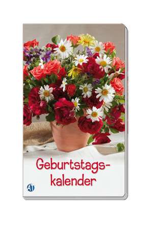 Taschen-Geburtstagskalender Blumen