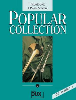 Popular Collection 9. Trombone + Piano / Keyboard de Arturo Himmer