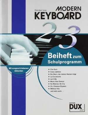 Modern Keyboard, Beiheft 2-3 de Günter Loy