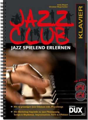 Jazz Club, Klavier (mit 2 CDs) de Andy Mayerl