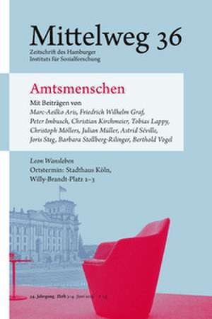 Amtsmenschen de Julian Müller