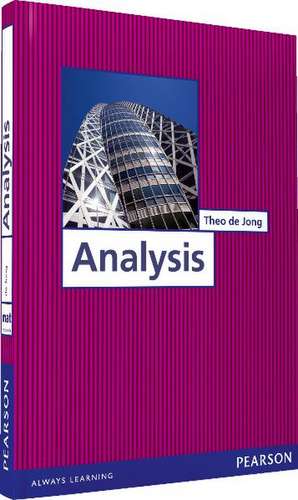 Analysis de Theo De Jong