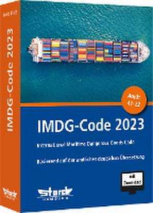 IMDG-Code 2023 de ecomed-Storck GmbH