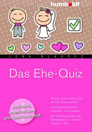 Das Ehe-Quiz de Lena Blaudez