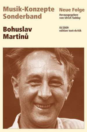 Bohuslav Martinu de Sandra Bergmannová