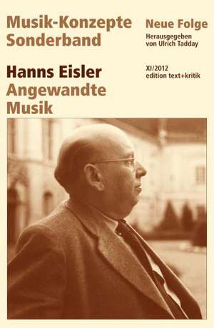 Hanns Eisler de Ulrich Tadday