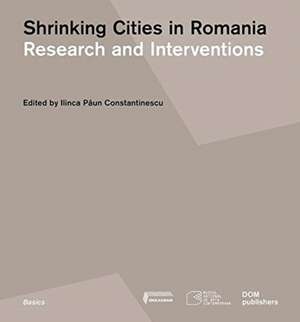 Shrinking Cities in Romania de Ilinca Paun Constantinescu