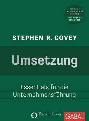 Umsetzung de Stephen R. Covey