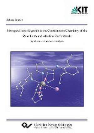 Nitrogen Donor Ligands in the Coordination Chemistry of the Rare Earth and Alkaline Earth Metals de Jelena Jenter