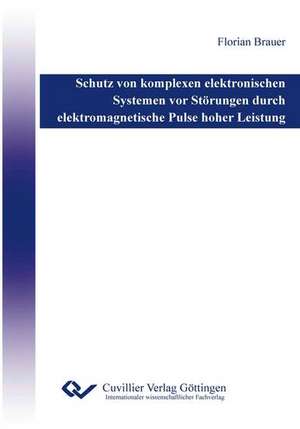 Schutz von komplexen elektronischen Systemen vor Störungen durch elektromagnetische Pulse hoher Leistung de Florian Brauer