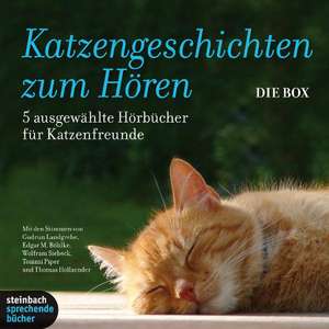 Katzengeschichten zum Hören de Gudrun Landgrebe