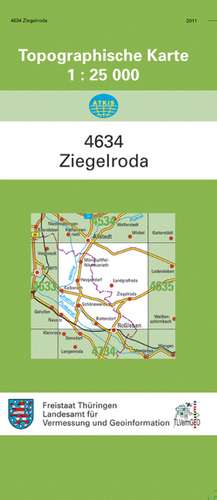 Ziegelroda 1 : 25 000