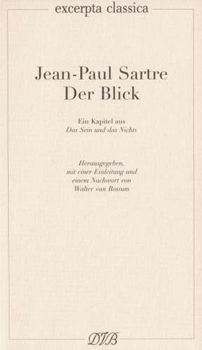 Der Blick de Jean-Paul Sartre