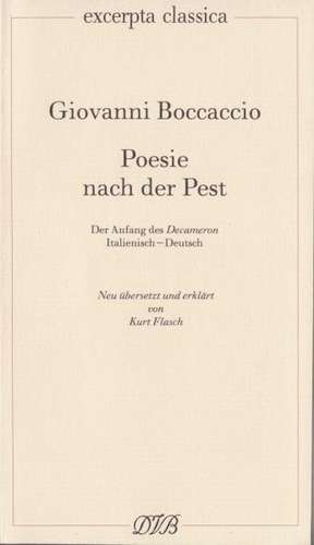 Poesie nach der Pest de Giovanni Boccaccio