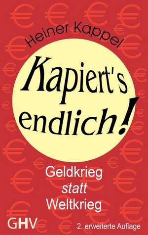 Kapiert's endlich! de Heiner Kappel