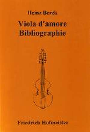 Viola d'amore de Heinz Berck